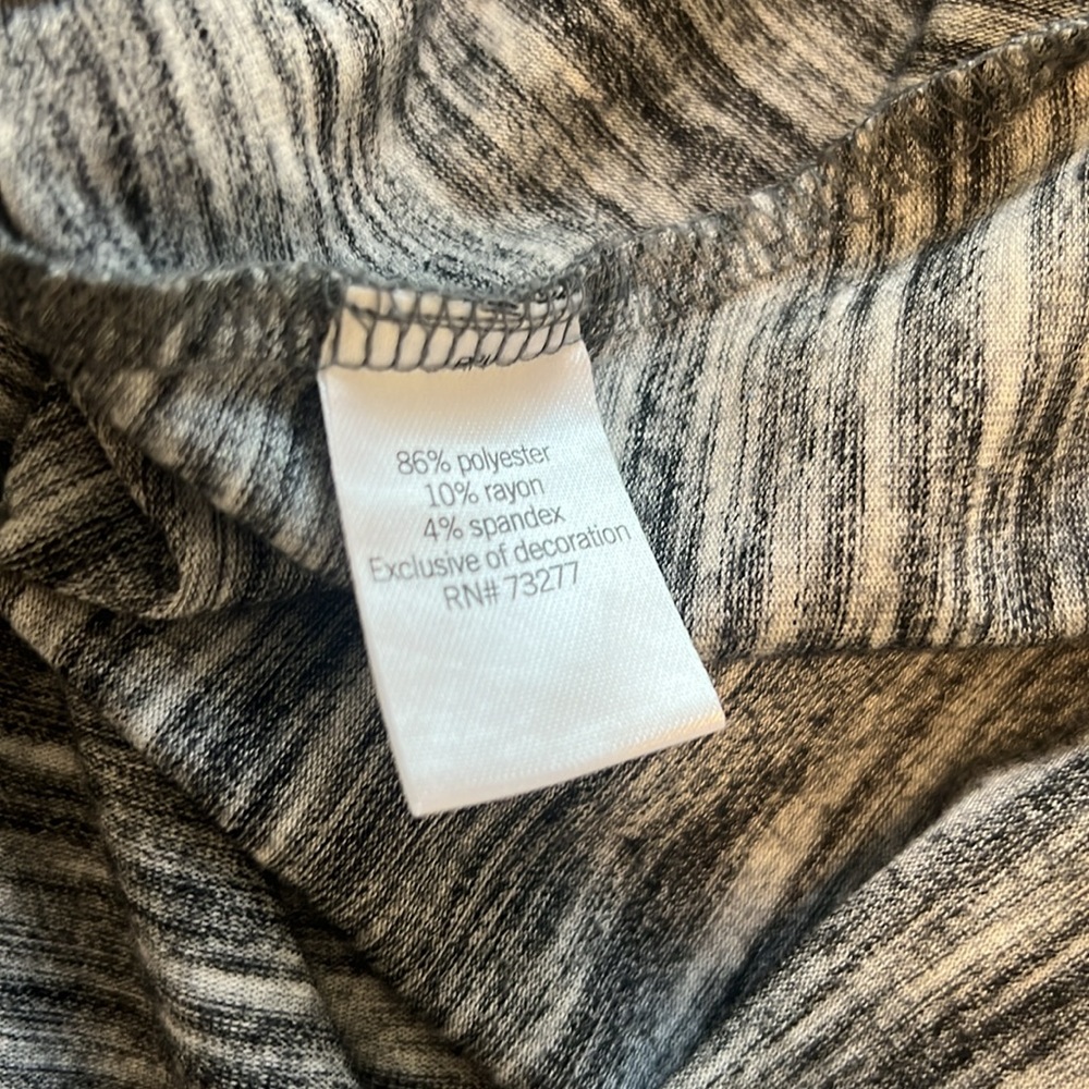 Gray easy dress with pockets - Picture 5 of 7